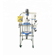 Hot Sale Lab Chemical  20L Glass Jacketed Double Layer Reactor